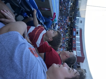 River Bandits game with Uncle Brad and Aunt Janine1